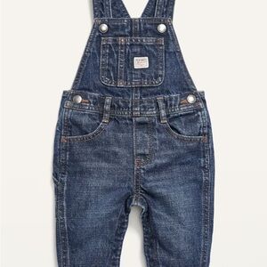 Old Navy Unisex Workwear Jean Overalls for Baby 12-18 months